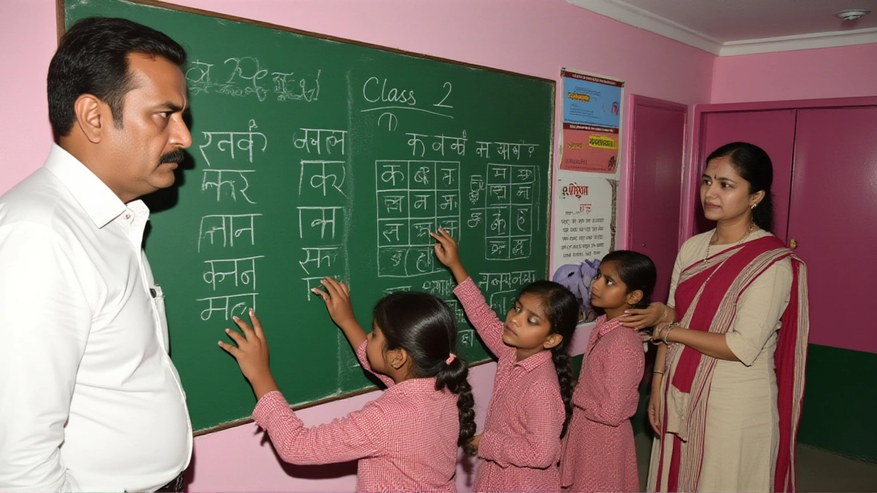 लखीपुर खीरी में डीएम दुर्गा शक्ति नगपाल ने स्कूलों में अचानक जांच, असहायक शिक्षक को नोटिस